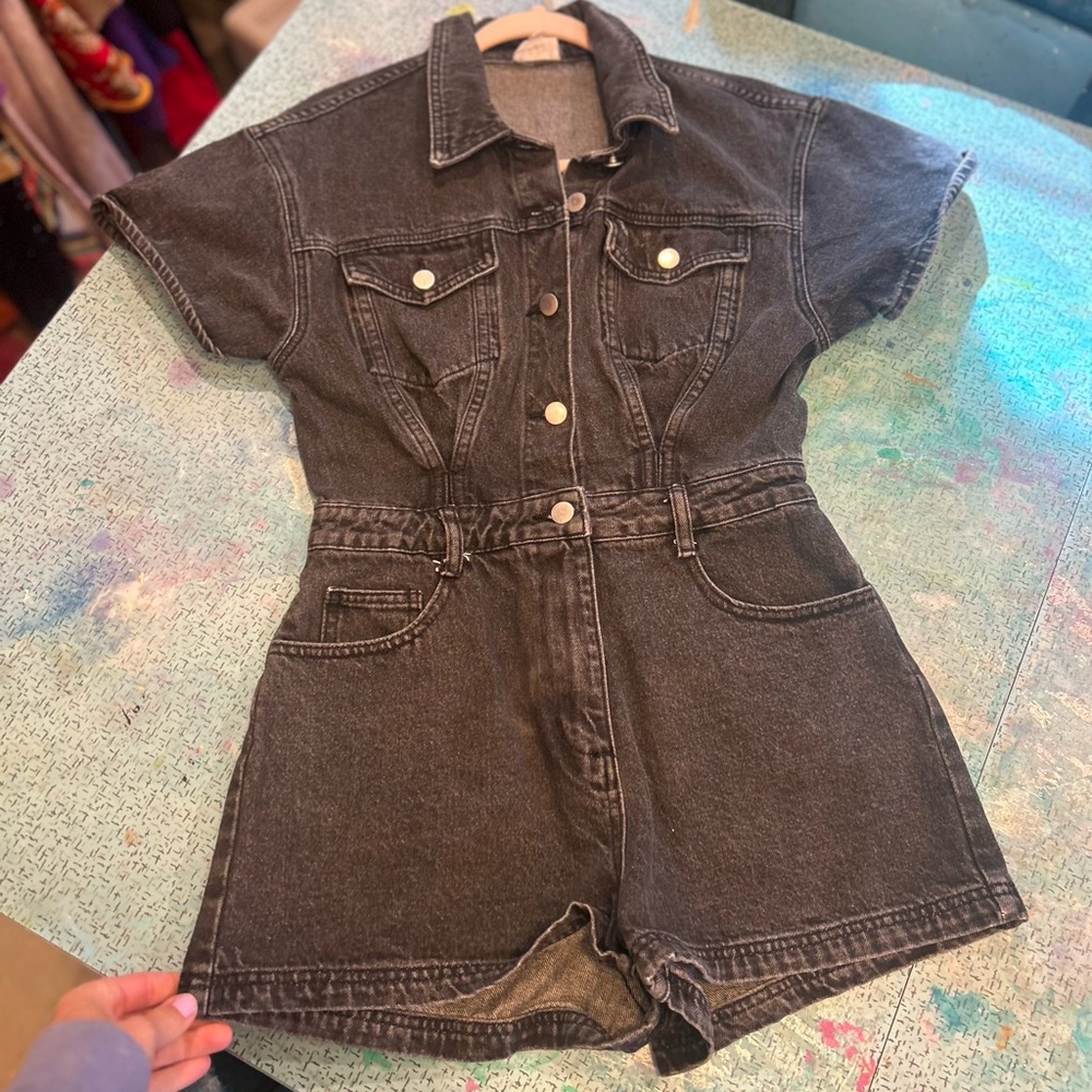 Black Denim Onzie